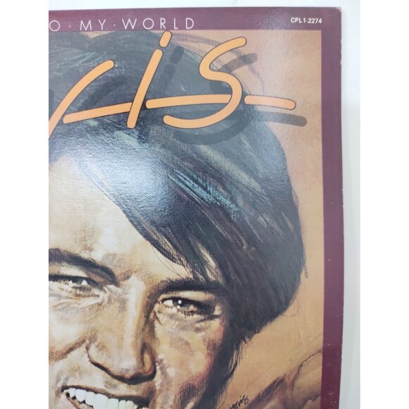 Elvis Presley – Welcome To My World Vinyl LP (1977) RCA APL1-2274 - Picture 2 of 9